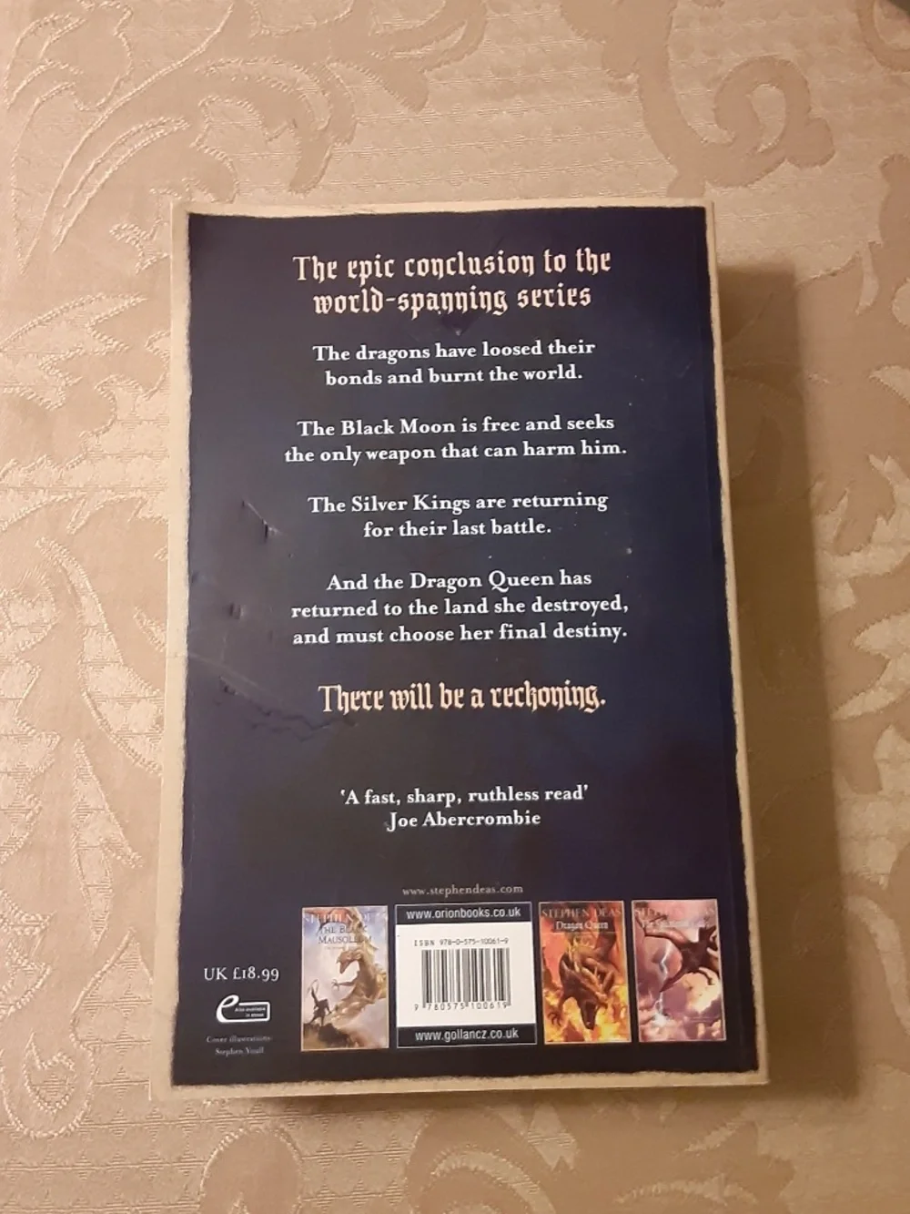 Stephen Deas The Silver Kings Paperback Book